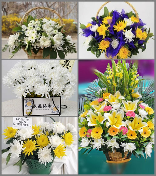 云南曲靖陆良县板桥镇左里堡村白事提篮配送